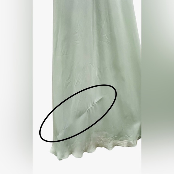 Birdy Grey KAIA DRESS CHIFFON SAGE Small NEW NWT Bridesmaid Wedding - Picture 6 of 6